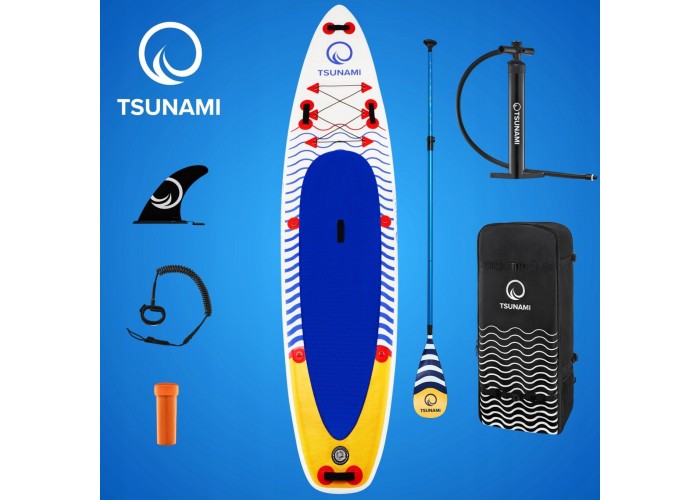 Надувна SUP дошка TSUNAMI 350 см з веслом Wave T09
