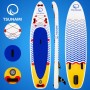 Надувна SUP дошка TSUNAMI 350 см з веслом Wave T09