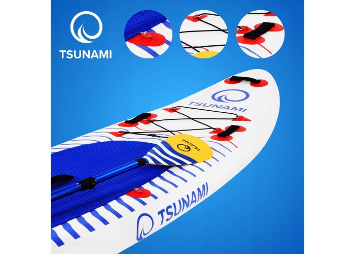 Надувна SUP дошка TSUNAMI 350 см з веслом Wave T09