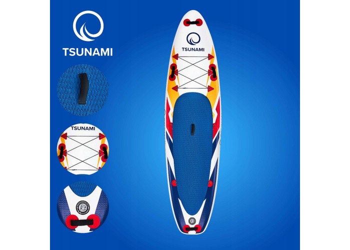 Надувна SUP дошка TSUNAMI 320 см з веслом Bolt T06