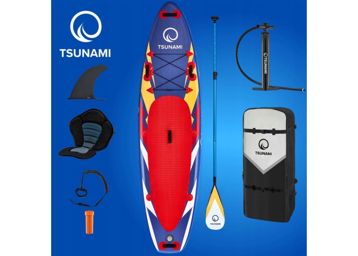 Надувна SUP дошка TSUNAMI 320 см з веслом Bolt T07