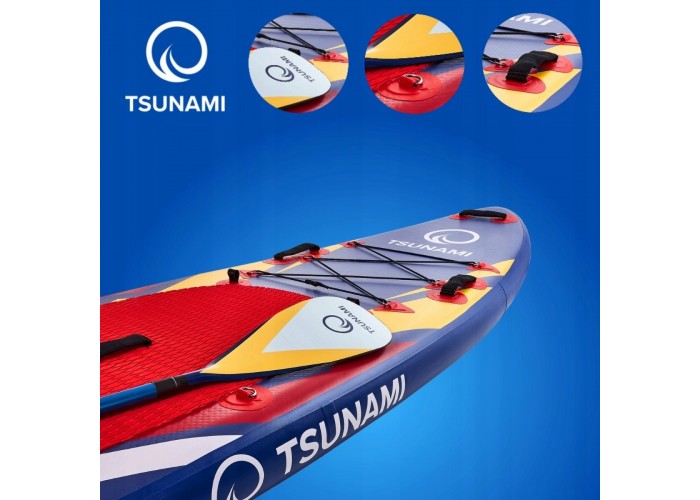 Надувна SUP дошка TSUNAMI 320 см з веслом Bolt T07
