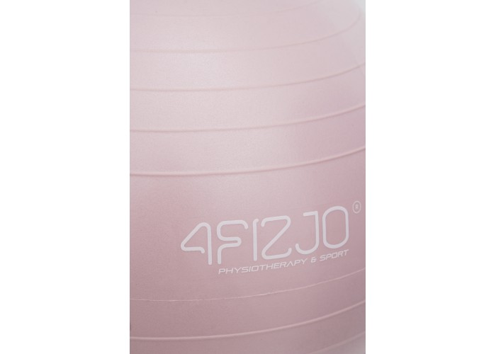 М'яч для фітнесу (фітбол) 4FIZJO 65 см Anti-Burst 4FJ0401 Pink