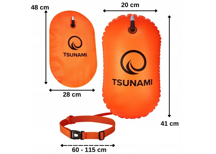 Буй для плавання TSUNAMI Basic надувний TS008