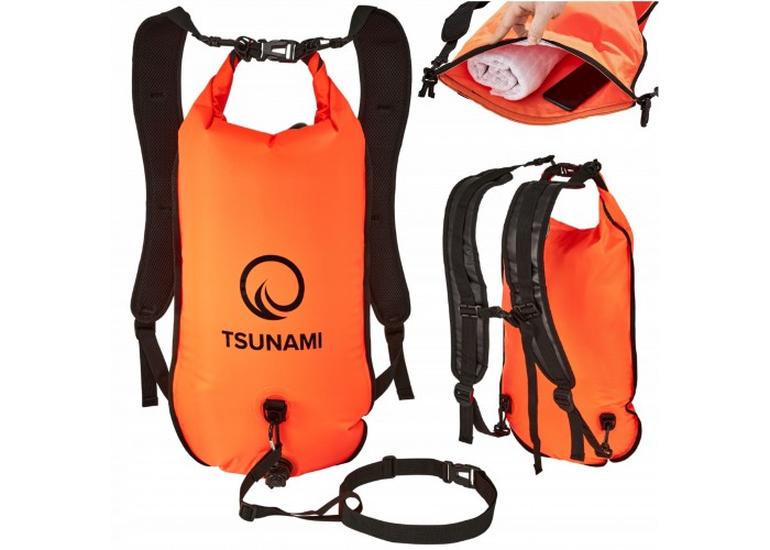Буй для плавання TSUNAMI Pro надувний 3 в 1 TS009