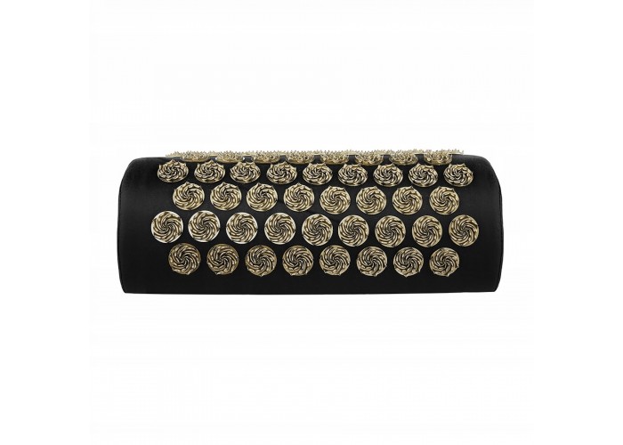 Валик акупунктурний 4FIZJO Standard Аплікатор Кузнєцова 4FJ0415 Black/Gold