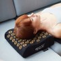 Подушка акупунктурна 4FIZJO Ergo Аплікатор Кузнєцова 4FJ0418 Black/Gold