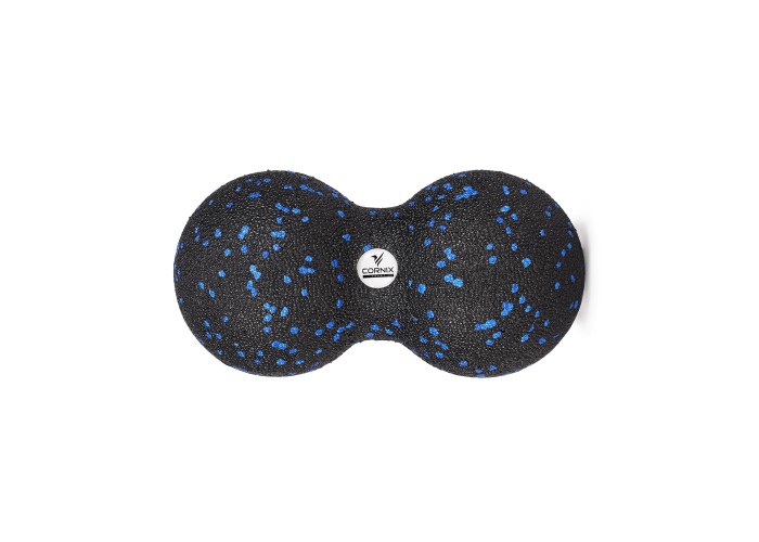 Масажний м'яч подвійний Cornix EPP DuoBall 8 x 16 см XR-0122