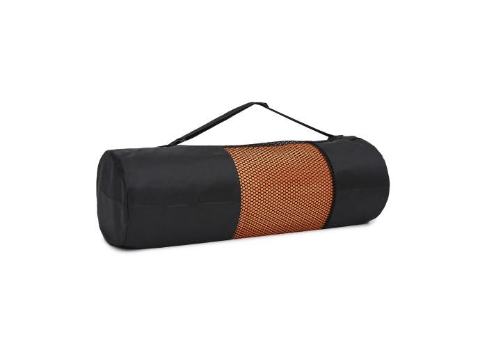 Килимок спортивний Cornix TPE 183 x 61 x 1 см для йоги та фітнесу XR-0091 Orange/Black