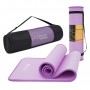 Килимок спортивний Cornix NBR 183 x 61 x 1 cм для йоги та фітнесу XR-0093 Purple/Purple