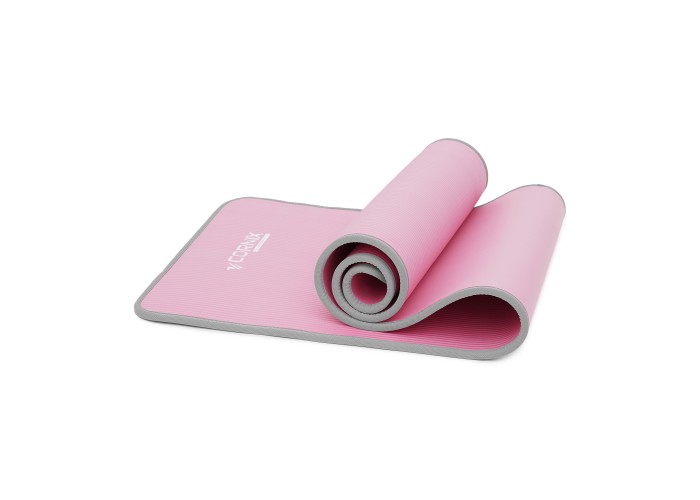 Килимок спортивний Cornix NBR 183 x 61 x 1 cм для йоги та фітнесу XR-0095 Pink/Grey