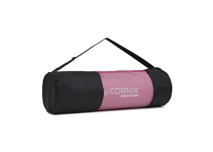 Килимок спортивний Cornix NBR 183 x 61 x 1 cм для йоги та фітнесу XR-0097 Pink/Pink
