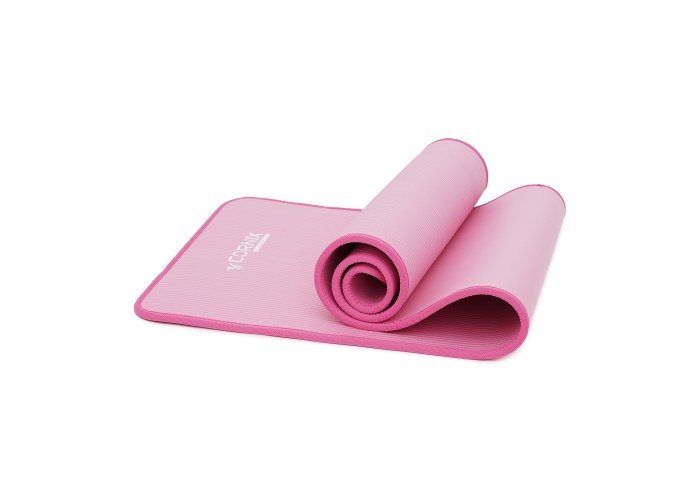 Килимок спортивний Cornix NBR 183 x 61 x 1 cм для йоги та фітнесу XR-0097 Pink/Pink