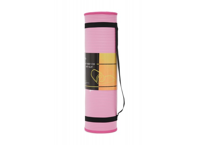 Килимок спортивний Cornix NBR 183 x 61 x 1 cм для йоги та фітнесу XR-0097 Pink/Pink