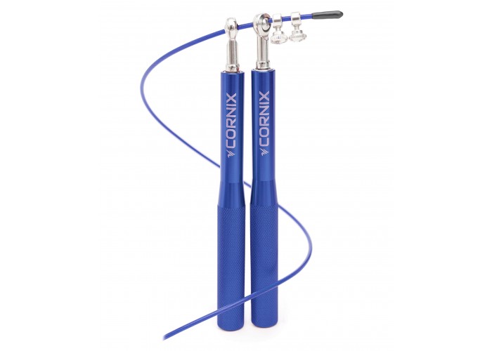 Скакалка швидкісна для кросфіту Cornix Speed Rope XR-0153 Blue