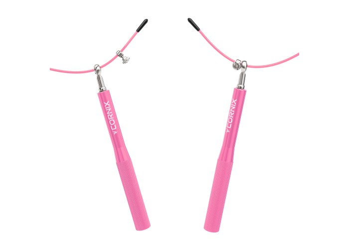 Скакалка швидкісна для кросфіту Cornix Speed Rope XR-0155 Pink
