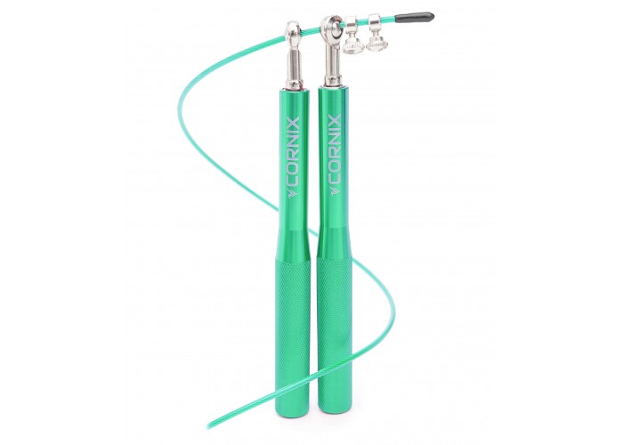 Скакалка швидкісна для кросфіту Cornix Speed Rope XR-0156 Green