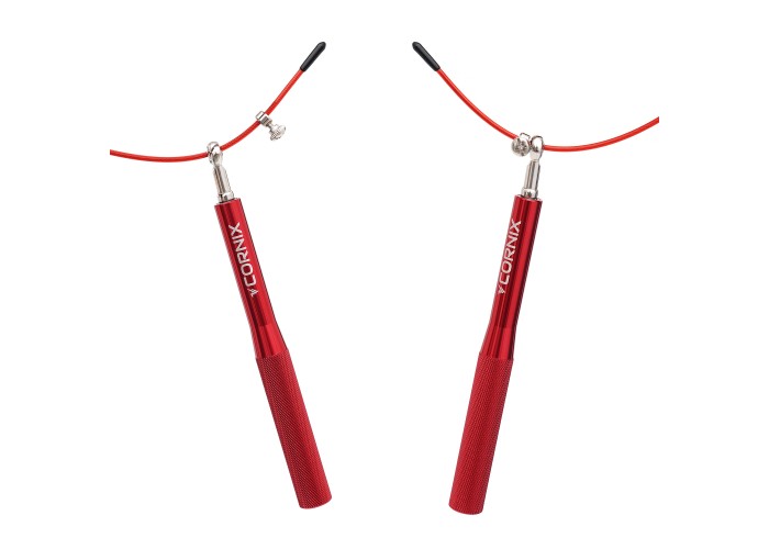 Скакалка швидкісна для кросфіту Cornix Speed Rope XR-0158 Red