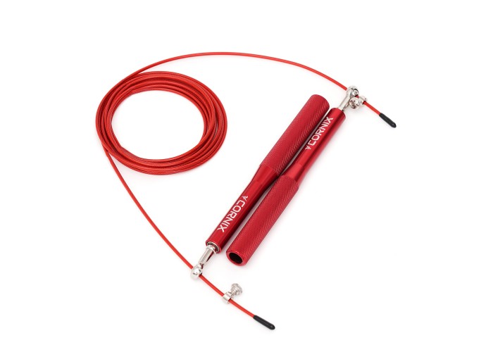 Скакалка швидкісна для кросфіту Cornix Speed Rope XR-0158 Red