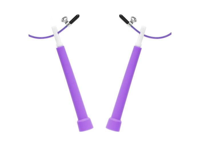 Скакалка швидкісна для кросфіту Cornix Speed Rope Basic XR-0163 Purple