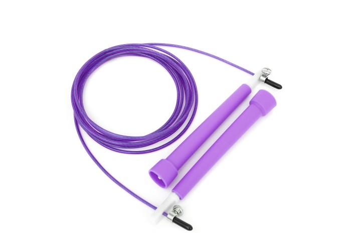 Скакалка швидкісна для кросфіту Cornix Speed Rope Basic XR-0163 Purple