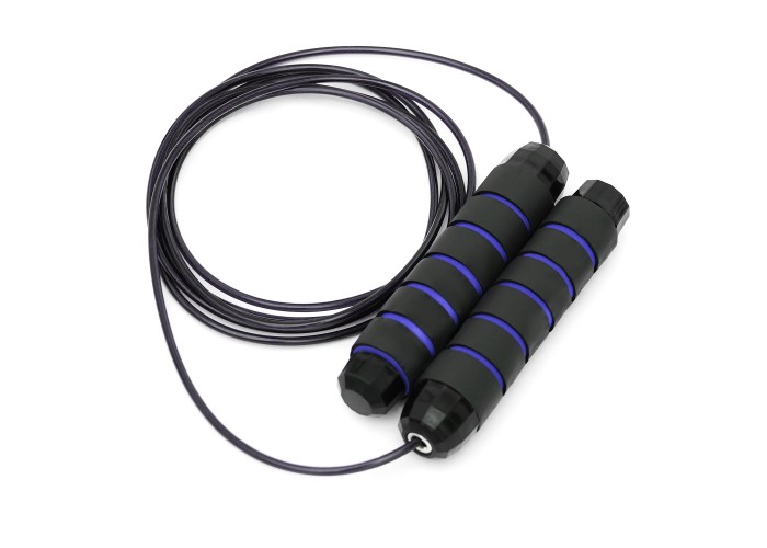 Скакалка швидкісна для кросфіту Cornix Speed Rope Classic XR-0147 Black/Blue