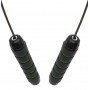 Скакалка швидкісна для кросфіту Cornix Speed Rope Classic XR-0148 Black/Green