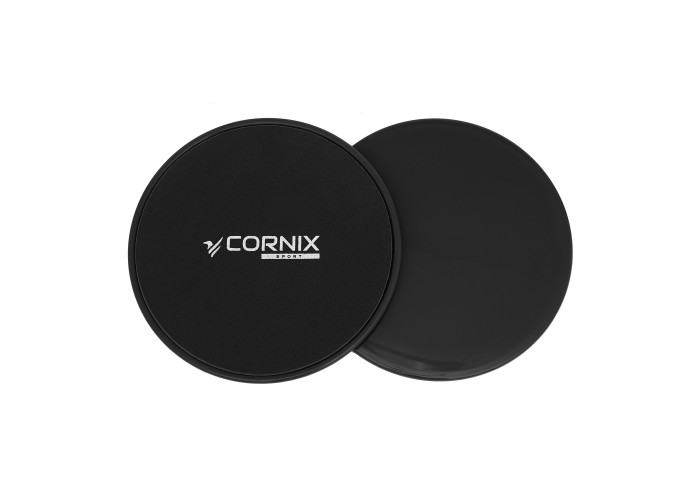 Диски-слайдери для ковзання (глайдингу) Cornix Sliding Disc 2 шт XR-0178 Black