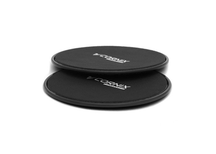 Диски-слайдери для ковзання (глайдингу) Cornix Sliding Disc 2 шт XR-0178 Black