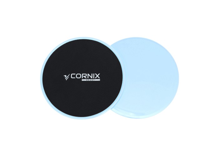 Диски-слайдери для ковзання (глайдингу) Cornix Sliding Disc 2 шт XR-0179 Sky Blue