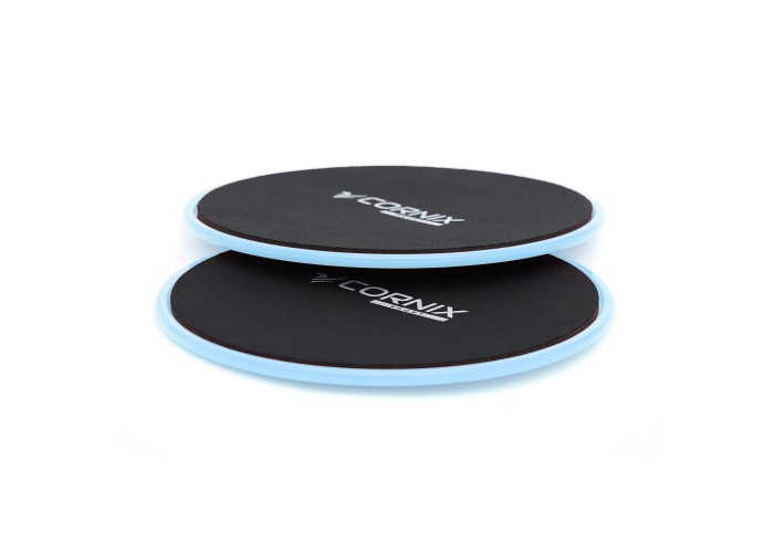 Диски-слайдери для ковзання (глайдингу) Cornix Sliding Disc 2 шт XR-0179 Sky Blue