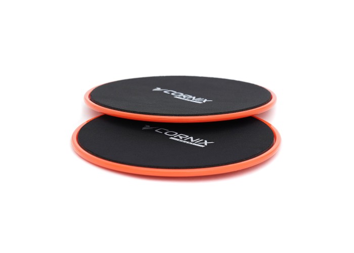 Диски-слайдери для ковзання (глайдингу) Cornix Sliding Disc 2 шт XR-0180 Orange