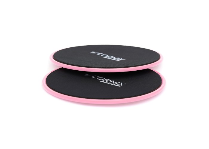 Диски-слайдери для ковзання (глайдингу) Cornix Sliding Disc 2 шт XR-0182 Pink