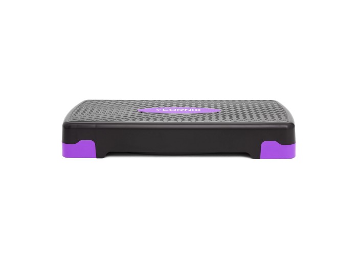 Степ-платформа 2-ступінчаста Cornix 68 х 28 х 10-15 см XR-0188 Black/Purple
