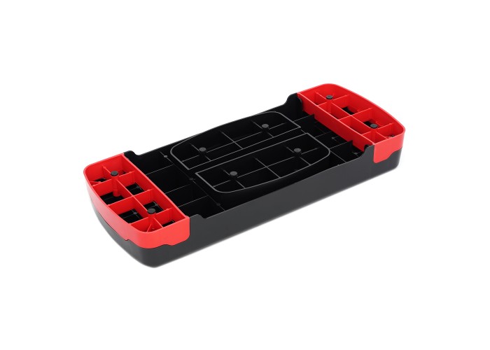 Степ-платформа 2-ступінчаста Cornix 68 х 28 х 10-15 см XR-0190 Black/Red