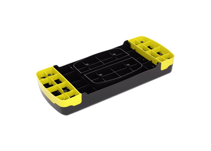 Степ-платформа 2-ступінчаста Cornix 68 х 28 х 10-15 см XR-0192 Black/Yellow