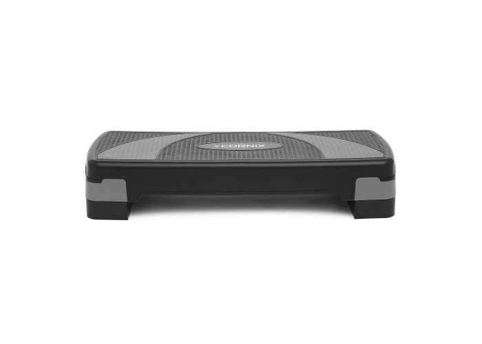 Степ-платформа 3-ступінчаста Cornix 78 х 29 х 10-20 см XR-0184 Black/Grey