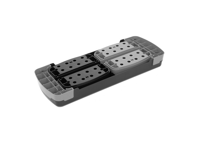 Степ-платформа 3-ступінчаста Cornix 78 х 29 х 10-20 см XR-0184 Black/Grey