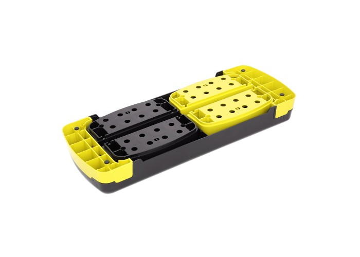Степ-платформа 3-ступінчаста Cornix 78 х 29 х 10-20 см XR-0187 Black/Yellow