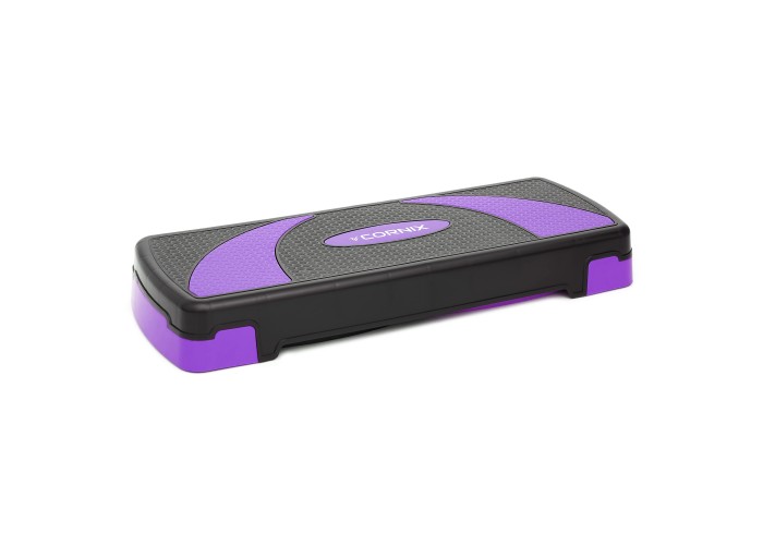Степ-платформа 3-ступінчаста Cornix 78 х 29 х 10-20 см XR-0183 Black/Purple