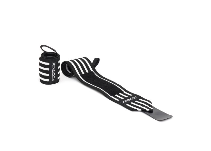Бинти для зап'ясть (кистьові бинти) Cornix Wrist Wraps XR-0194 Black/White