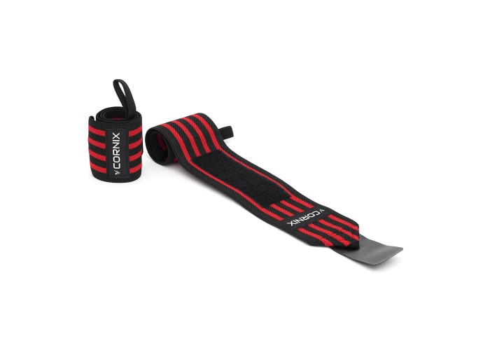 Бинти для зап'ясть (кистьові бинти) Cornix Wrist Wraps XR-0195 Black/Red