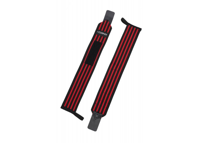 Бинти для зап'ясть (кистьові бинти) Cornix Wrist Wraps XR-0195 Black/Red