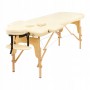 Масажний стіл складний 4FIZJO Massage Table Wood W70 Beige