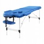 Масажний стіл складний 4FIZJO Massage Table Alu W60 Blue