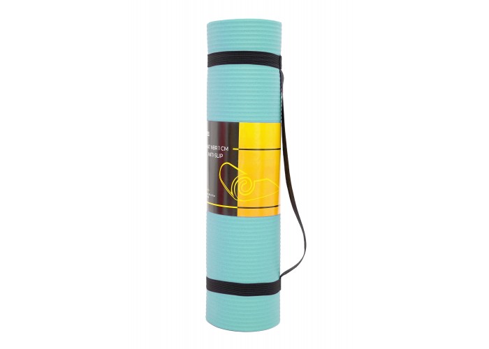 Килимок спортивний Cornix NBR 183 x 61 x 1 cм для йоги та фітнесу XR-0248 Mint