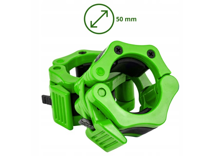 Замки (затиски) для олімпійського грифа 4FIZJO Quick Release 50 мм 2 шт 4FJ0521