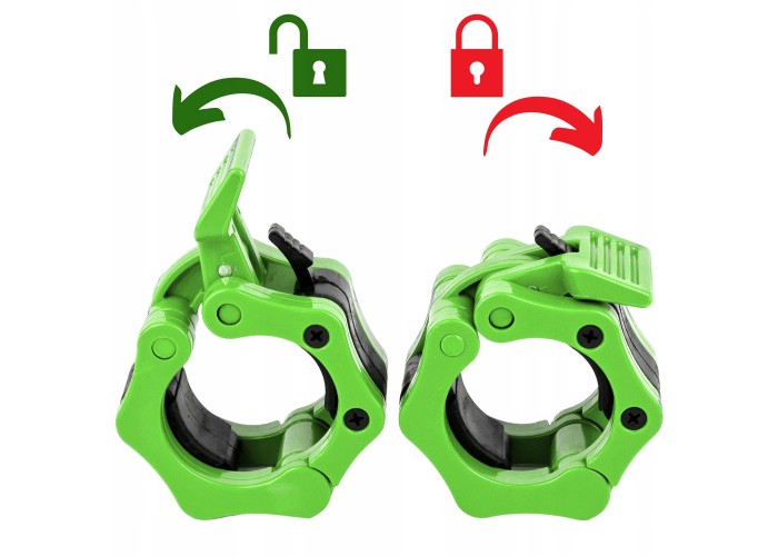 Замки (затиски) для олімпійського грифа 4FIZJO Quick Release 50 мм 2 шт 4FJ0521