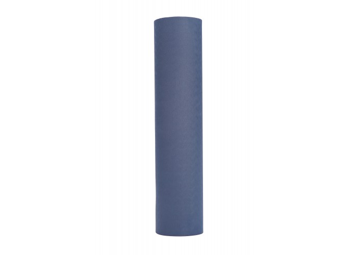 Килимок (мат) спортивний SportVida TPE 183 x 61 x 0.6 см для йоги та фітнесу SV-EZ0058 Blue/Sky Blue
