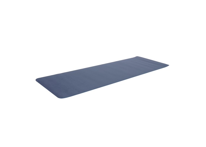 Килимок (мат) спортивний SportVida TPE 183 x 61 x 0.6 см для йоги та фітнесу SV-EZ0058 Blue/Sky Blue